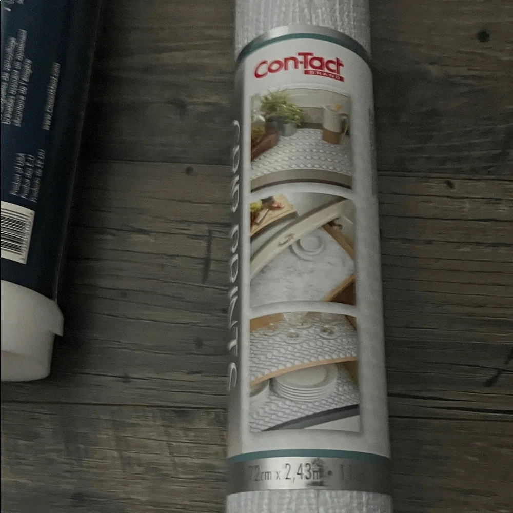 White and Grey Shelf Liner Set